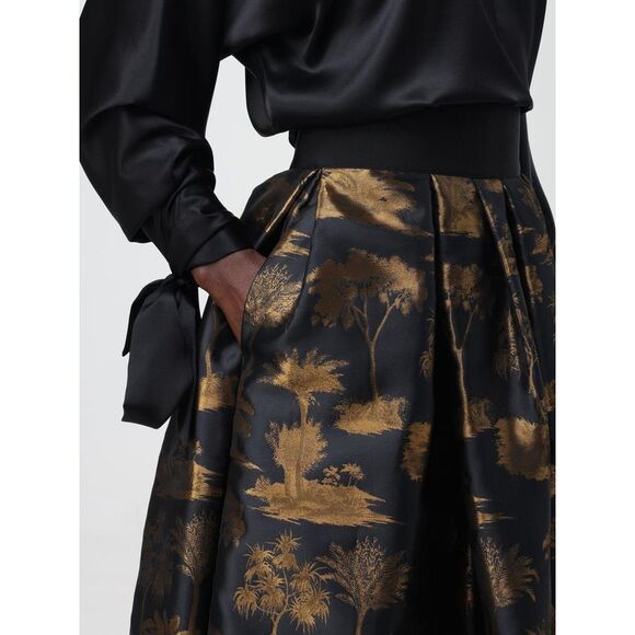 Sara Roka Skirt Woman Black - Picture 3 of 3